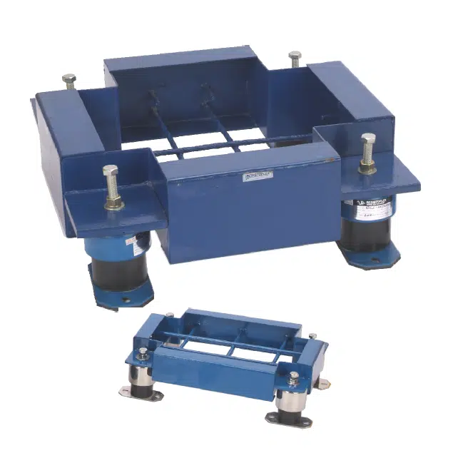 Inertia platforms for pumps and similar equipments